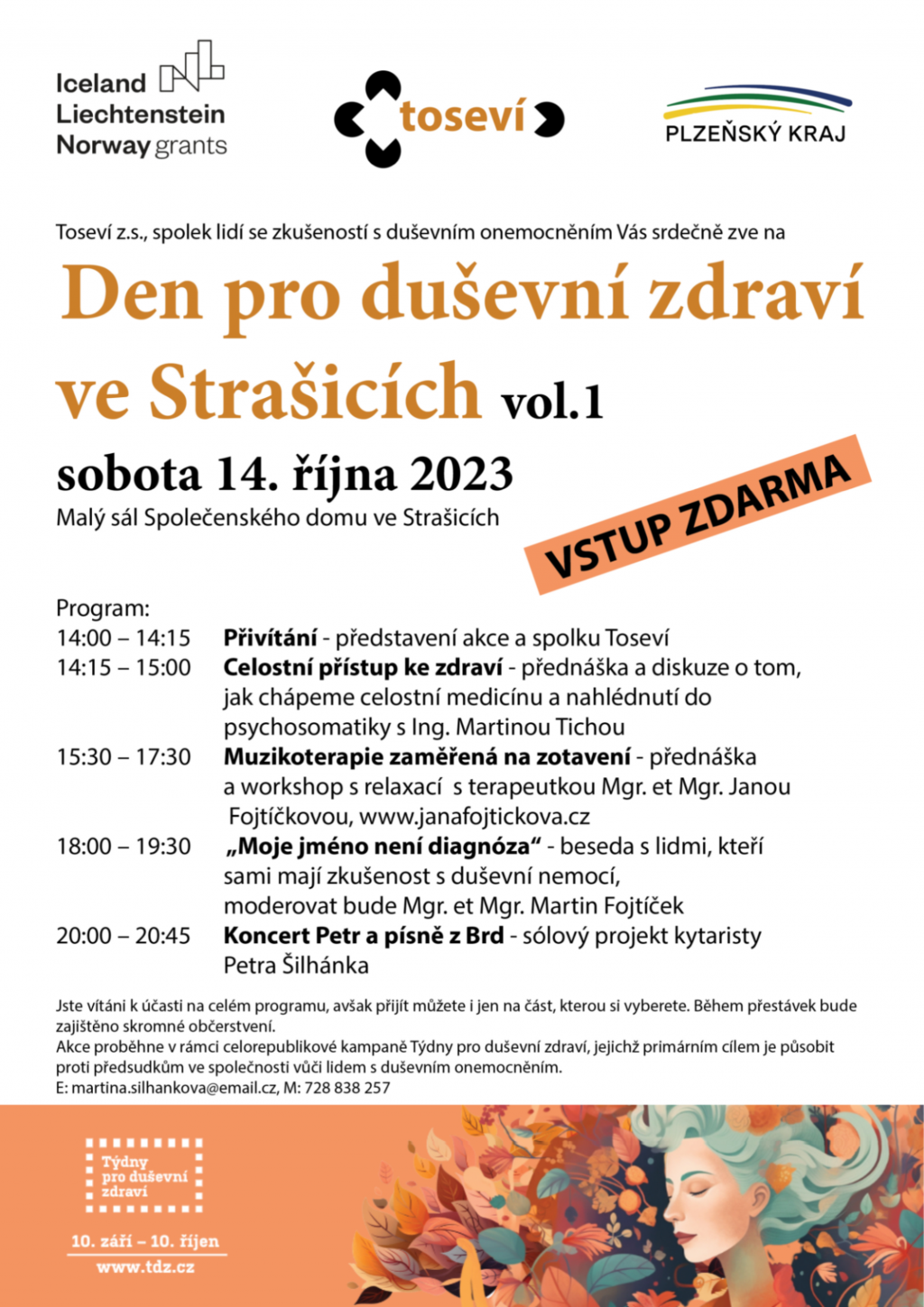 Den pro duševní zdraví 2023 ve Strašících